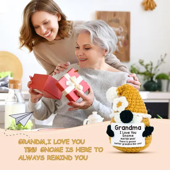 Fall Thanksgiving Handmade Crochet Cute Gnomes {2}