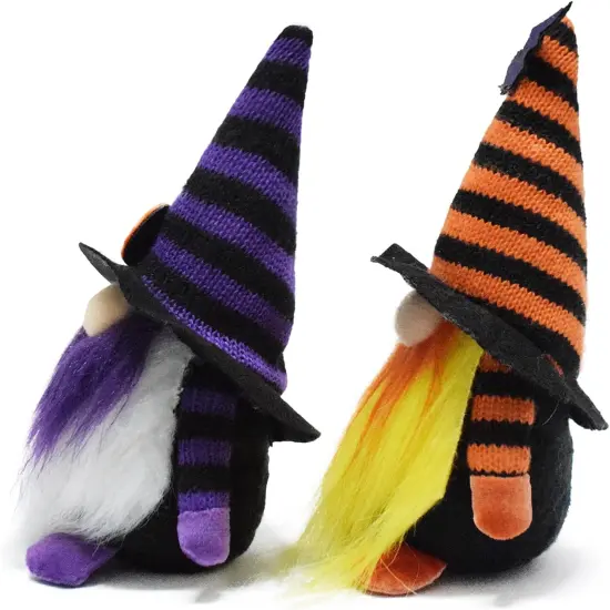 2PCS Halloween Stuffed Gnomes Plush {4}
