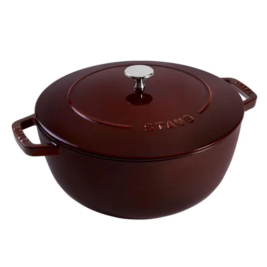 Staub Cast Iron Essential French Oven, Dutch Oven, 5-quart, serves 5-6, Made in France {3}