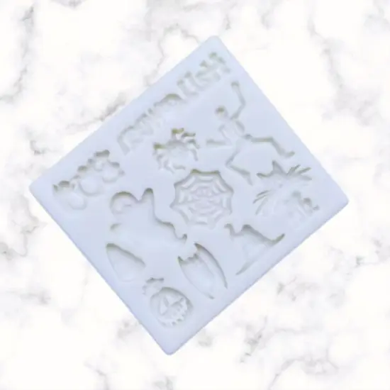 Halloween Theme 8 silicone mold {5}