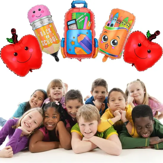 5 Pcs Back To School Balloons {4}