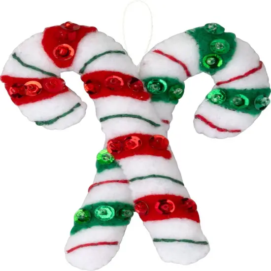 Bucilla Felt Ornaments Applique Kit Set Of 6-Jolly Gingerbread Snowman {6}