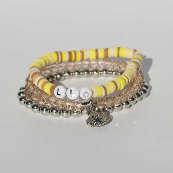 Jewelry Made By Me Zodiac Bracelet Kit-Leo {3}