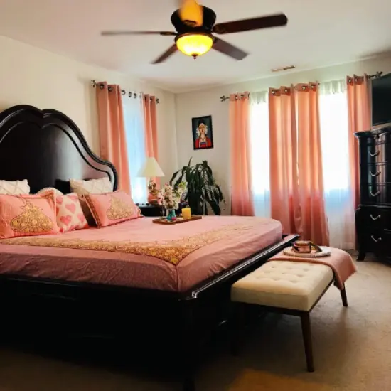 100% Cotton Indian Ethnic 3-piece Fitted Sheet 150 Thread Count Bedsheet with Breathable Pillowcases Deep Pocket Fitted Sheet Premium Soft Bedsheet (king Queen Twin) {3}