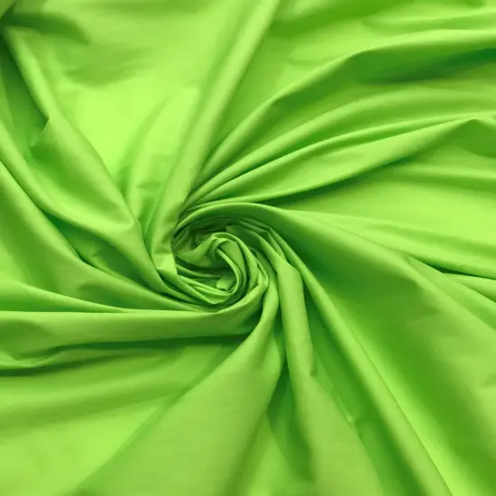 1 Yard Lime Poly Cotton Fabric For Folklorico Skirts Lining Sheets Crafts Apparel 59/60&Prime; Wide {1}
