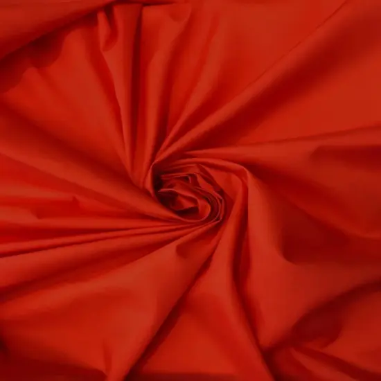 1 Yard Apple Red Poly Cotton Fabric For Folklorico Skirts Lining Sheets Crafts 59/60&Prime; Wide {1}