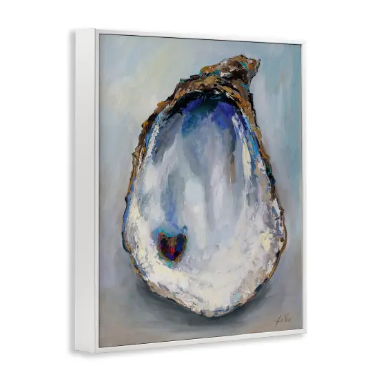 Stupell Industries Organic Oyster Shell Framed Giclee Design By Jeanette Vertentes {3}