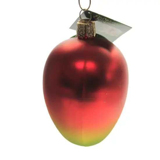 Old World Christmas 3.5 Inch Mango Tree Ornament , Delicious Fruit Multicolored {2}