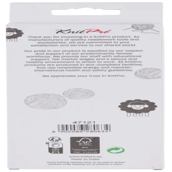 KnitPro-Zing Fixed Circular Needles 32"-Size 0/2mm {4}