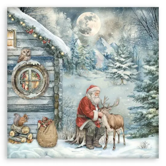 Stamperia Single-Sided Paper Pad 12"x12" 22/Pkg-The Owl's House {5}