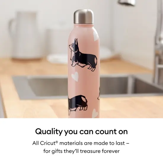 Cricut Matte Value Permanent Vinyl Roll, 12 in x 10 ft, Black {5}