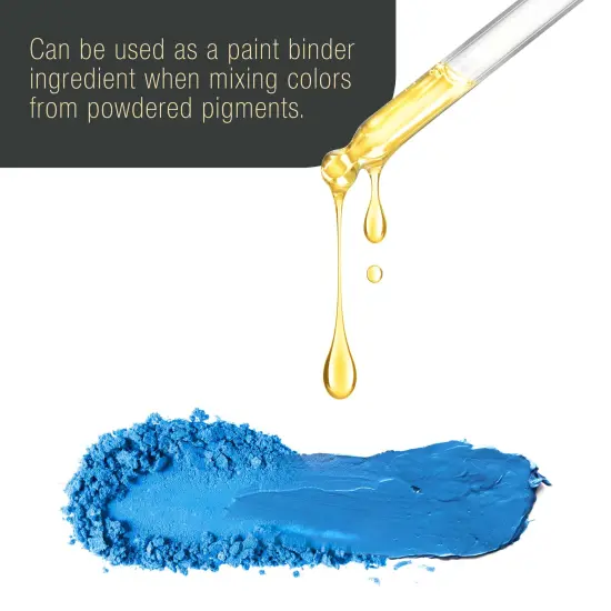 Refined Linseed Oil, 125ml / 4.2 Fluid Ounce Container {4}