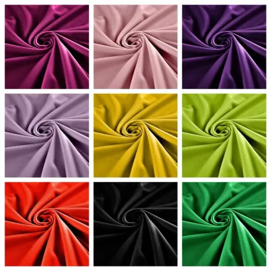 1 Yard Crepe Stretch Scuba Techno Knit Fabric for Head Wraps Costumes Sewing Projects Fuchsia {2}