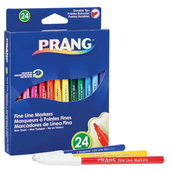 Classic Art Markers, Fine Line, 24 Colors {1}