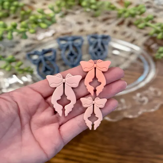 RUFFLES BOW | COQUETTE | CLAY CUTTERS {3}