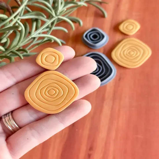 ORGANIC SQUARED SET | CLAY CUTTERS {2}