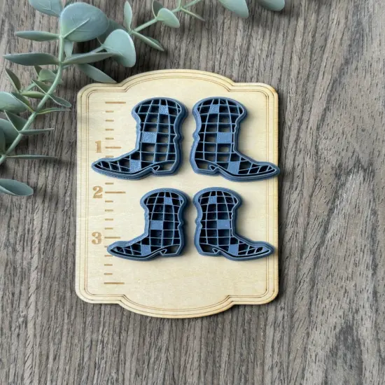 Disco Cowboy Boots | Country Western Clay Cutters {1}