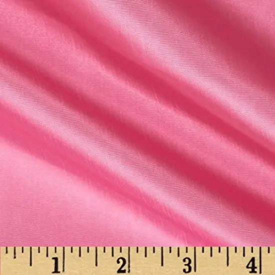 1 Yard Candy Pink Taffeta Fabric 60" Width Polyester Weddings, Gowns & DIY D&eacute;cor {1}