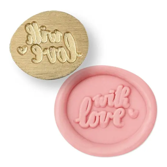 With Love Wax Seal Stamp {1}