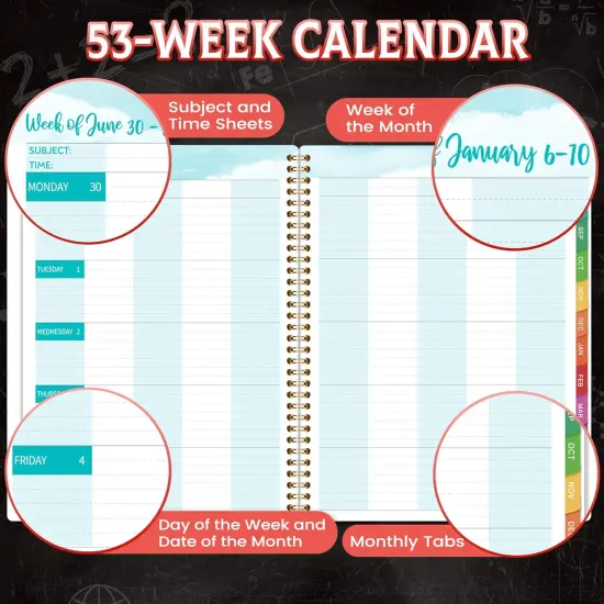 Teacher Planner 2025-2026 - 9'' x 11'' {3}
