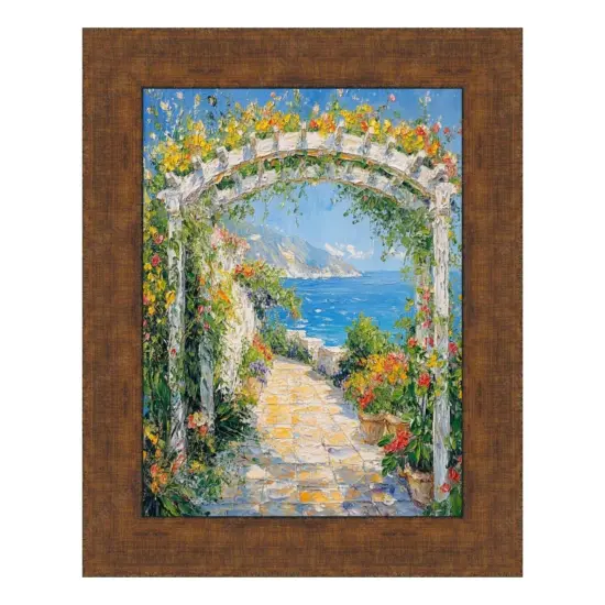 Wide Antique Gold Bronze Flat Picture Frame 11x14 frame {1}