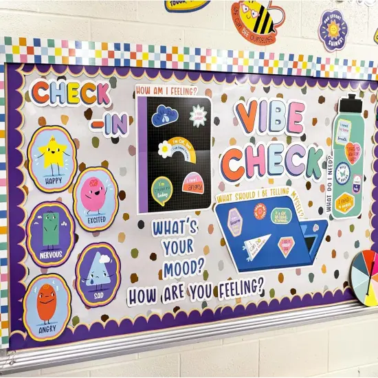 51-Piece Vibe Check Bulletin Board Set {4}