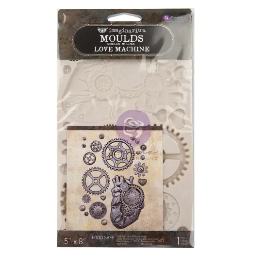 Finnabair Moulds - Love Machine - 5" x 8" x 8mm Copyright #VA0002330075 {2}