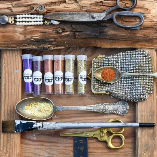 Art Ingredients - Glitter Set - Autumn - 6 bottles x 10 grams each {2}