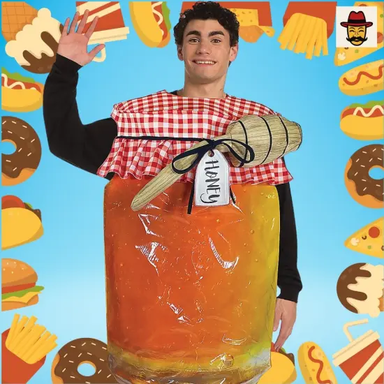 Honey Jar Costume Funny Tunic Sweet Halloween Outfit {6}