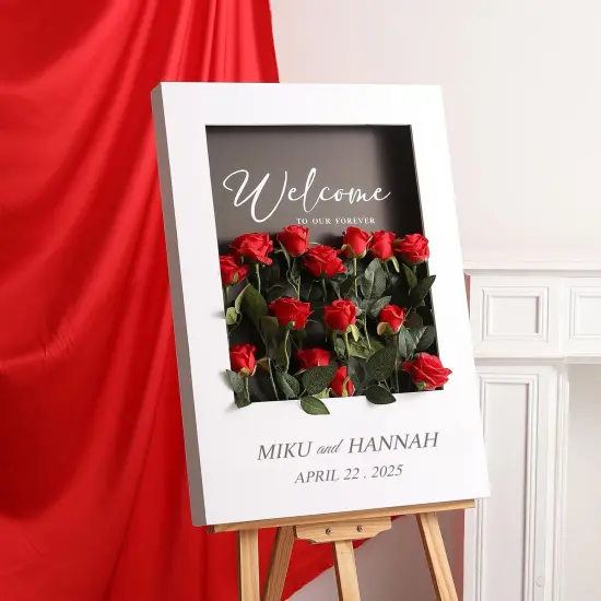 12PCS Artificial Silk Flowers Realistic Roses Bouquet Long Stem {4}