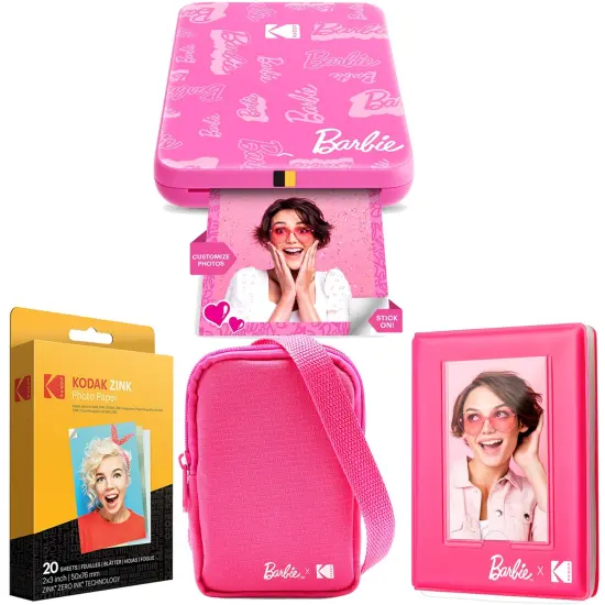 Kodak x Barbie Step Slim Instant Portable Photo Printer + Barbie Deluxe Camera Case & More {1}