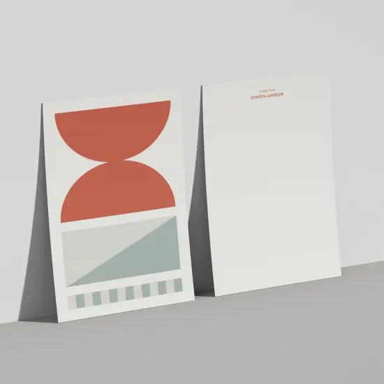 Jumbo Oversized Art Card II {1}