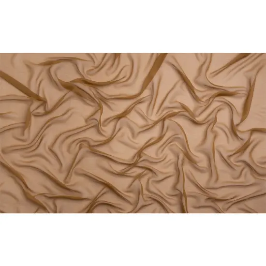 1 Yard Ermine Crinkled Silk Chiffon Fabric Sheer Lightweight Luxury Fashion, 43 Inches Wide {3}