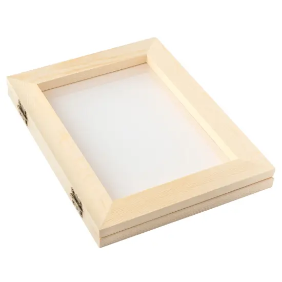 American Crafts Handmade Paper Mold And Deckle Kit-Small Rectangle {7}