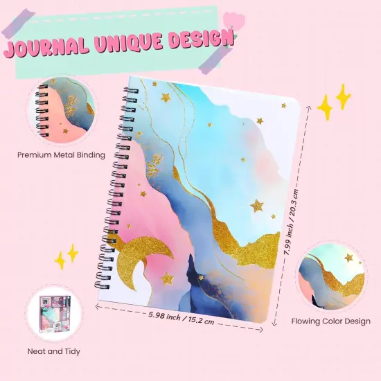 Pink DIY Journal Kit for Girls {5}