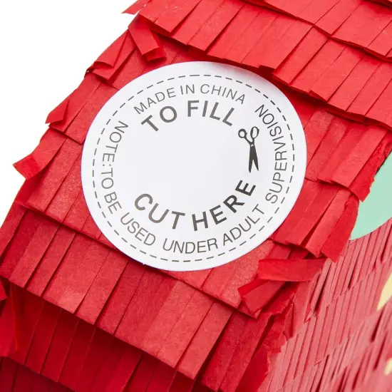 Sparkle and Bash Strawberry Pinata - Fruit-Themed Summer Birthday Party Decorations - Strawberry Themed Pinata {3}