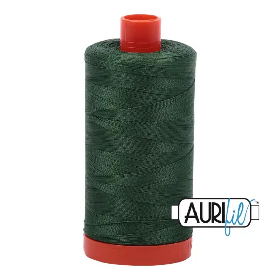 Pine (2892) | 50wt Large Spool (1300M / 1422Y) | Aurifil Thread {1}