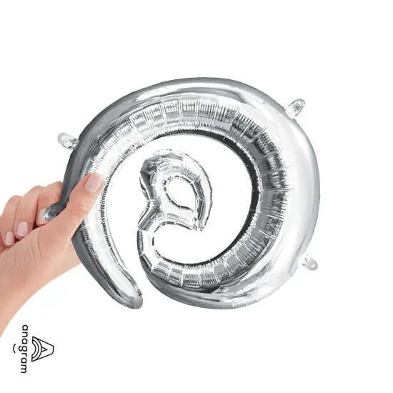 Anagram&reg; 16 Inch Symbol @ Silver Air Fill Only {1}