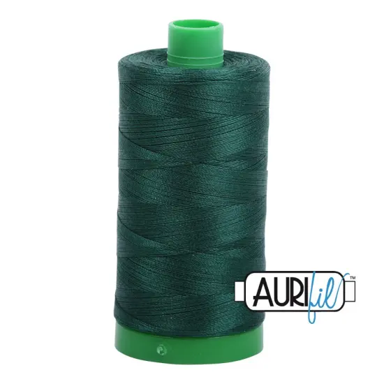 Forest Green (4026) | 40wt Large Spool (1000M / 1094Y) | Aurifil Thread {1}