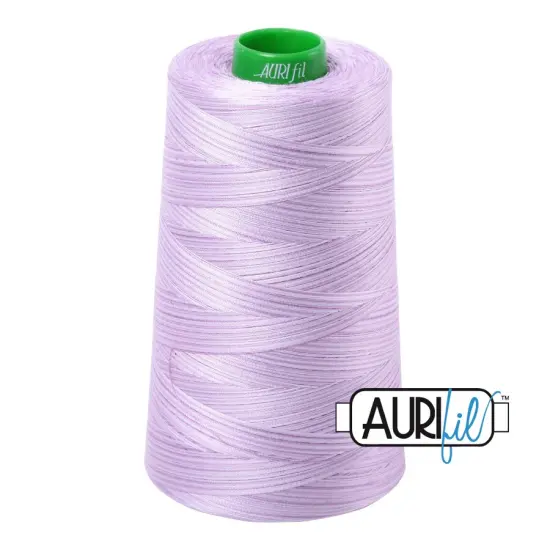 French Lilac - Variegated (3840) | 40wt Cone (4700M / 5140Y) | Aurifil Thread {1}