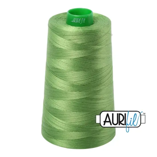 Grass Green (1114) | 40wt Cone (4700M / 5140Y) | Aurifil Thread {1}