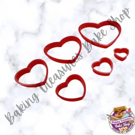 6PCS Heart Shaped Cookie Cutters* {4}