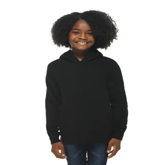 Lane Seven&reg; Youth Premium Pullover Hooded Sweatshirt BLACK {1}