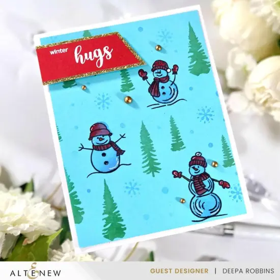 Dynamic Duo: Snowy Delight & Add-on Die Bundle {4}