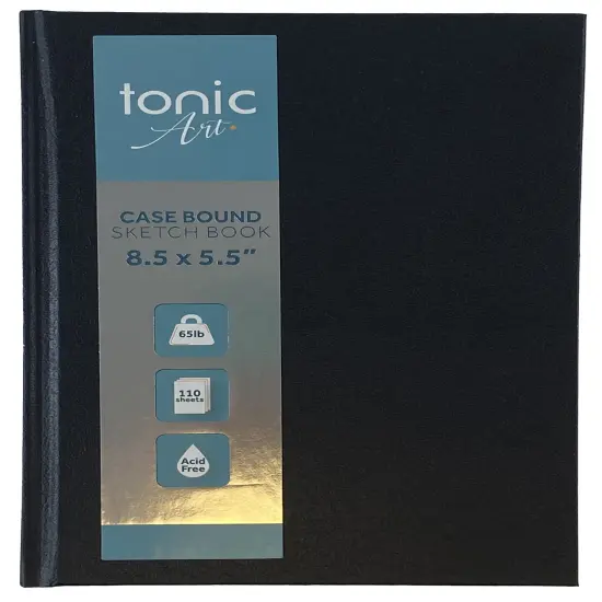 Tonic-Art Hardcover Sketchbook 5.5"X8.5"-65lb, 110 Sheets {1}