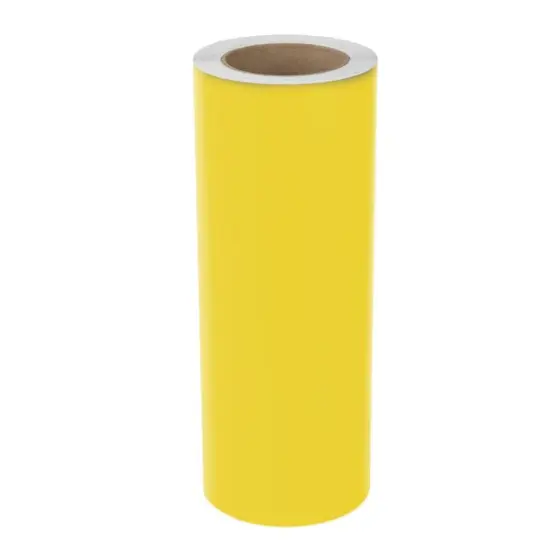Silhouette 12" x 75' Glossy Permanent Vinyl Yellow {1}
