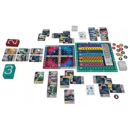 Rio Grande Games: Aldebaran Duel - Economic Strategy Game, Space Theme, Colonize- Research-Dominate, Empire Development, 2 Players, 45-90 Mins {3}