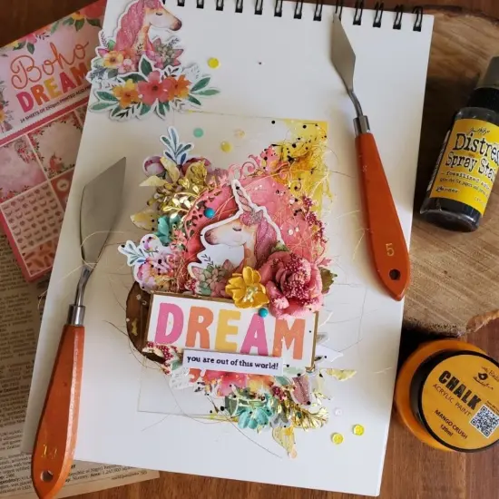 Pack of 3 - Little Birdie Ephemera Elements 60/Pkg-Boho Dreams {3}