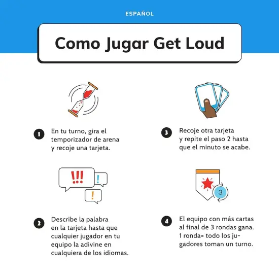 Tragos: Get Loud - The Bilingual Guessing Word Game, Celebrates Latino Culture, Act Out & Describe, Party Game, Family-Kids-Adults Age 8+, 2+ Players {7}