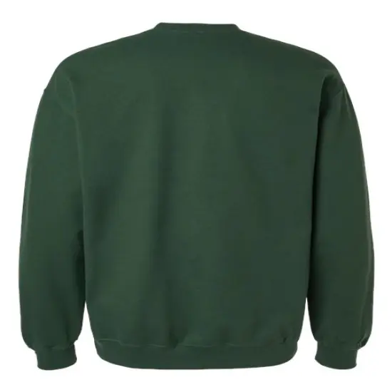 Gildan&reg; Midweight Crewneck Long Sleeve Sweatshirt Forest Green {2}